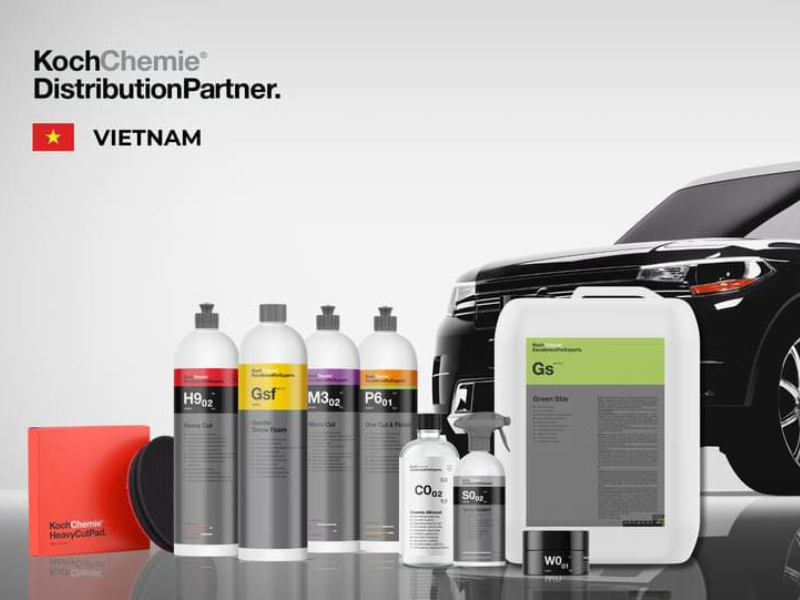 KOCH CHEMIE VIỆT NAM VÀ SỨ MỆNH NÂNG CẤP DỊCH VỤ CHĂM SÓC XE HƠI TẠI VIỆT NAM