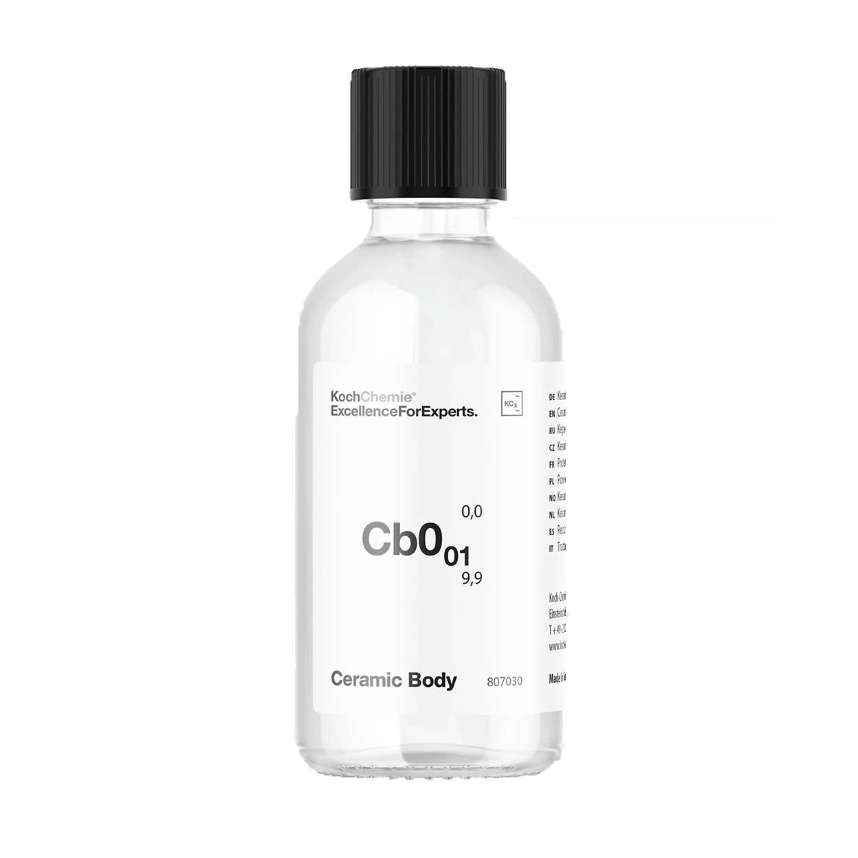 CERAMIC BODY CB0.01 KOCH CHEMIE - DUNG DỊCH PHỦ CERAMIC