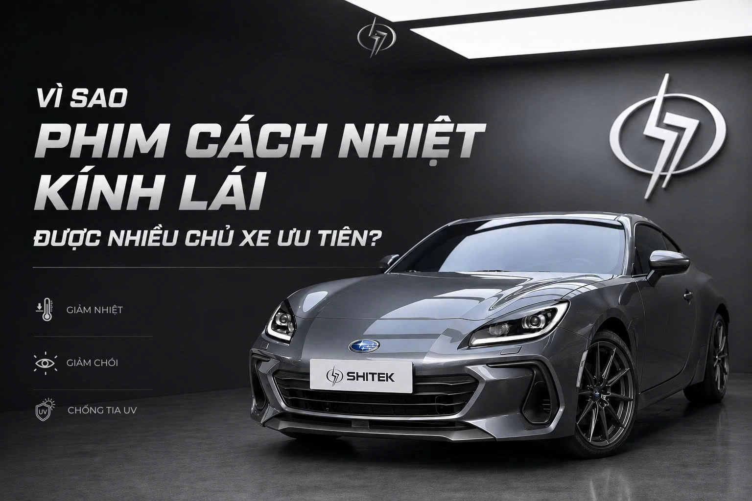 Vì sao phim cách nhiệt kính lái được nhiều chủ xe ưu tiên?